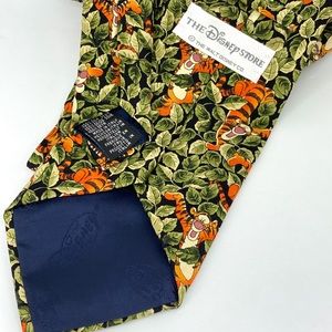 CLEARANCE Tigger The Disney Store Tie Necktie 100% Silk Made in Italy Pre Loved